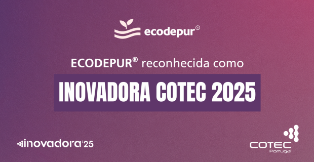 ECODEPUR recebe Estatuto INOVADORA COTEC 2025